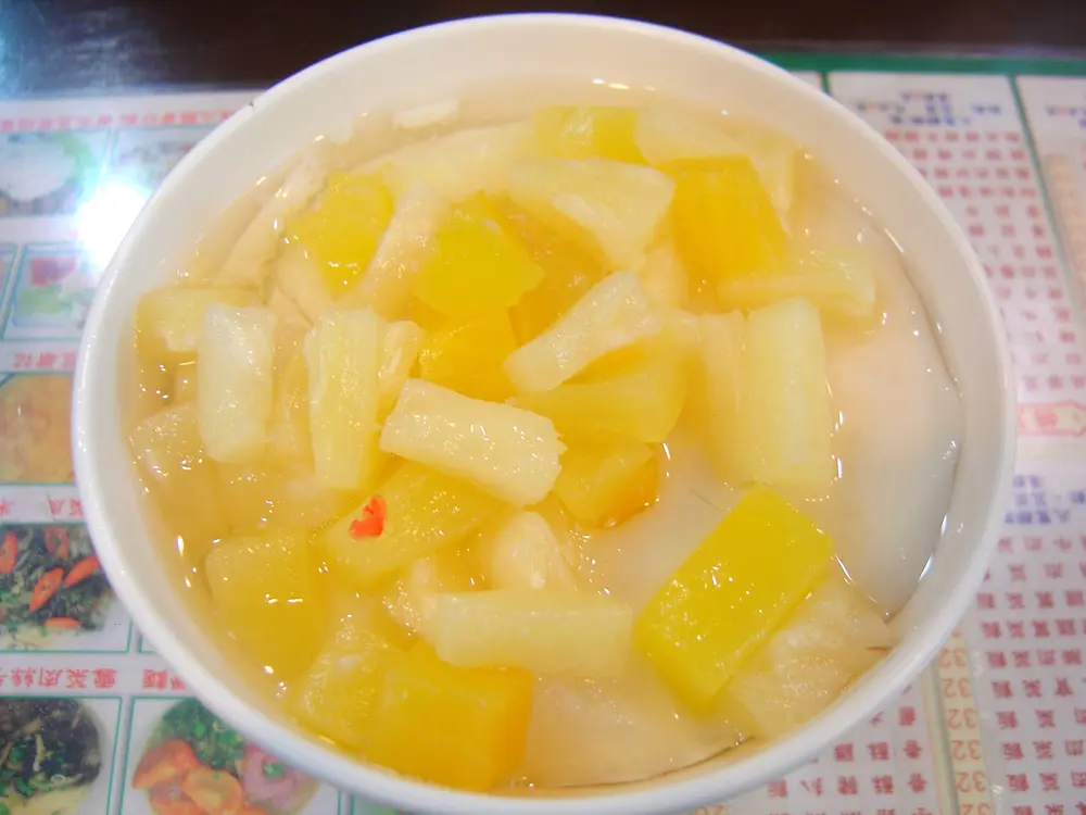 杂果豆腐花