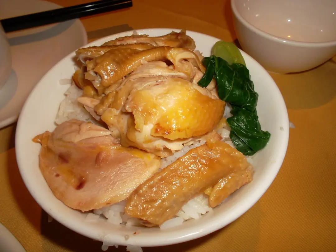 盐焗鸡饭