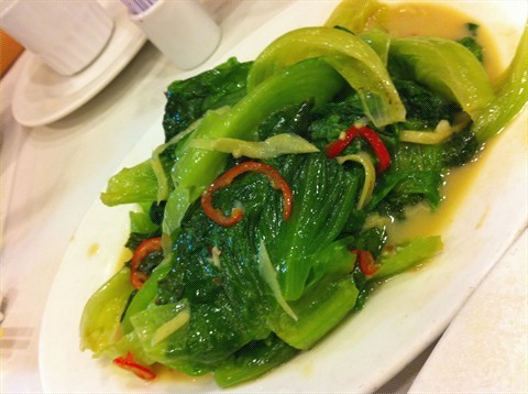 椒丝腐乳唐生菜
