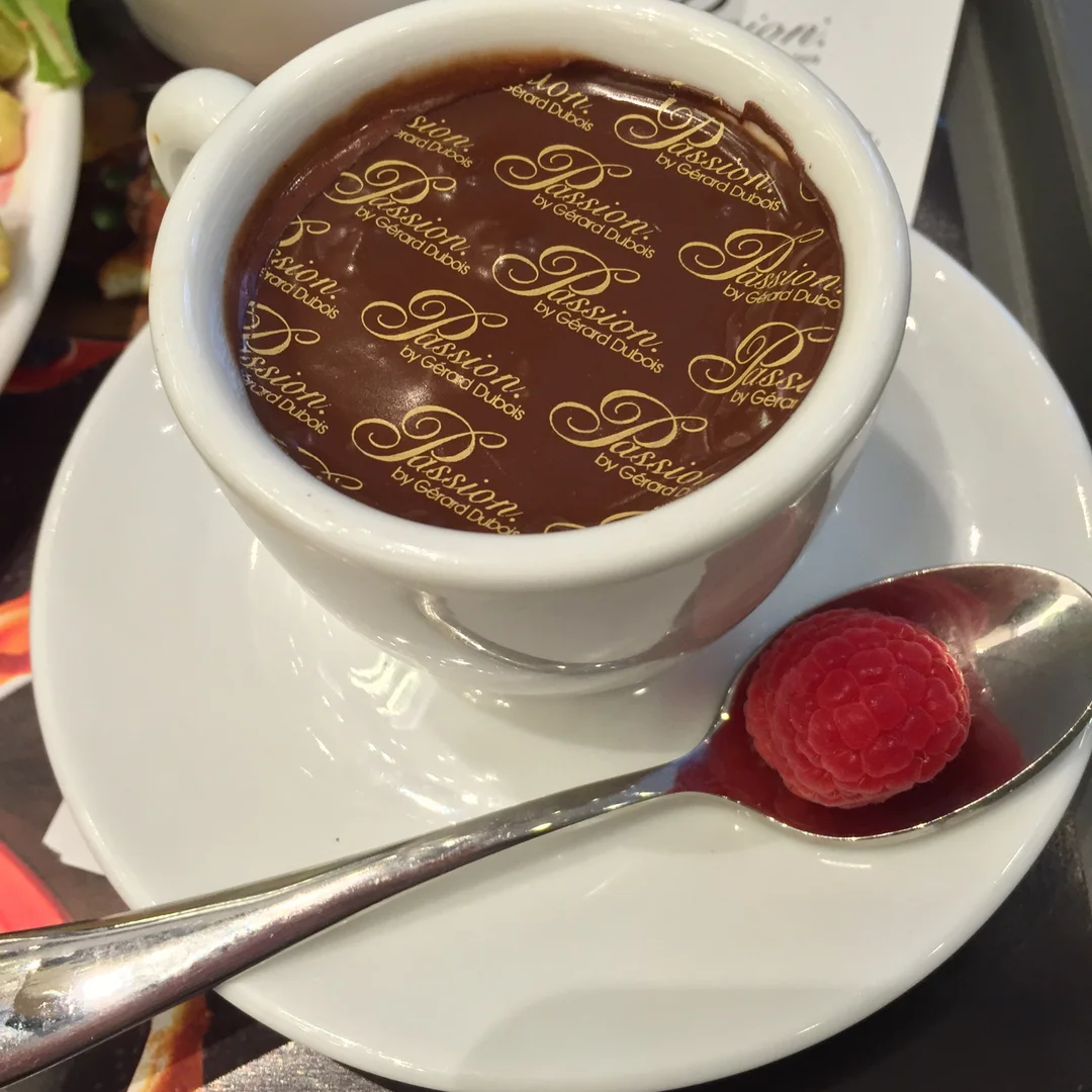 chocolat chaud ''passion'' $