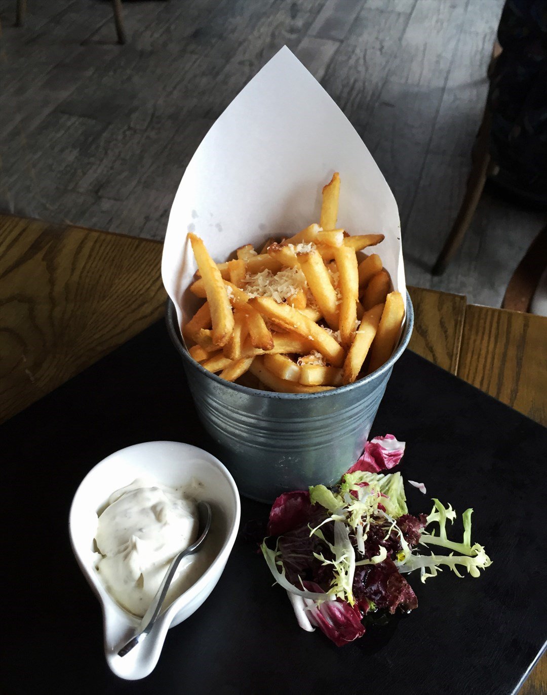 truffle fries with cheese $ 68