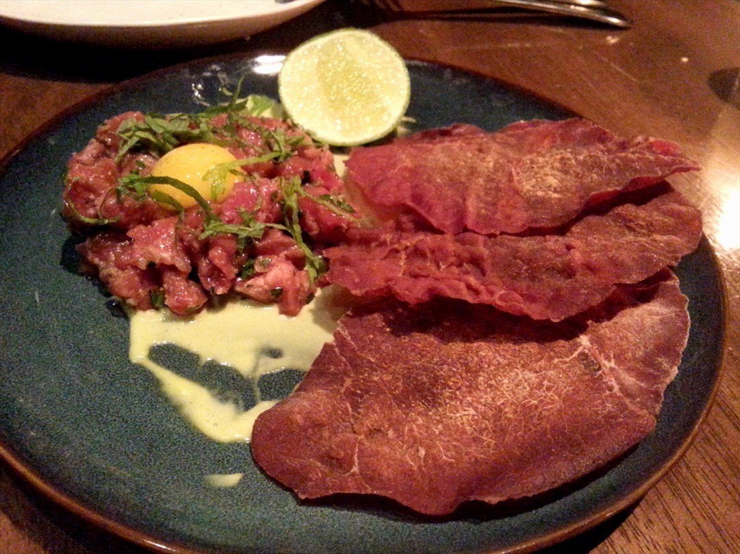 赞好             赞好           river beef tartare