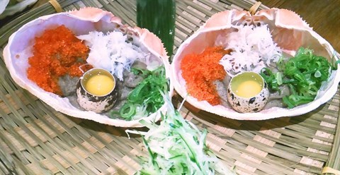 蟹味噌甲羅燒 - 銅鑼灣的焱丸水產