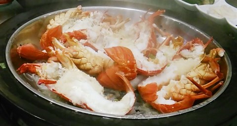 生猛龍蝦 - 西環的潮福蒸氣石鍋