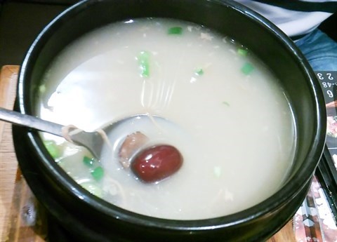 人蔘雞湯 - 尖沙咀的高麗軒韓國料理