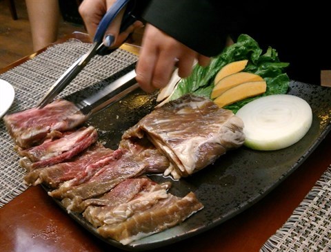 烤特大牛排骨 - 尖沙咀的阿利水韓國料理