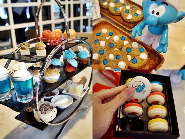 【饮食潮流】尖沙咀商场野生捕获蓝精灵美食