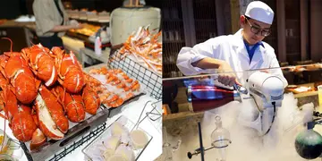 黄埔新酒店自助餐 必食即制分子雪糕