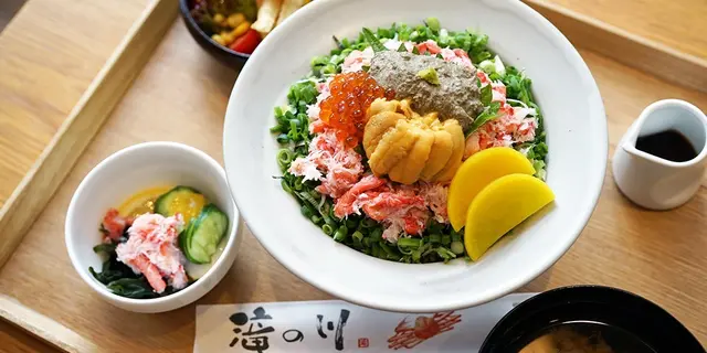 日本名店福井蟹丼抵港！ 澎湃紅楚蟹肉配蟹味噌