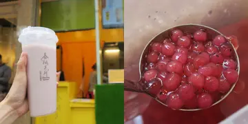 元朗新開茶飲店   7款花果味手作珍珠