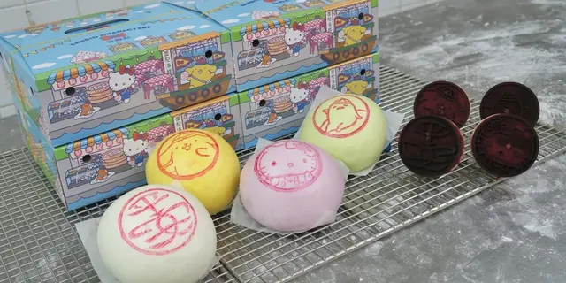 傳統遇上卡通！Sanrio新口味平安包長洲登場（有片）