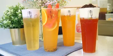 元朗最新人气饮品店  必试水果奶盖茶（有片）
