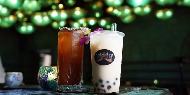 大館名師設計蜻蜓酒吧 必飲珍珠奶茶、綠茶雞尾酒