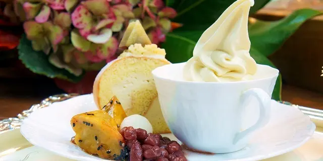 啖啖宮崎蜜芋甜香！日式甜品店新出蜜芋雪糕、下午茶（有片）