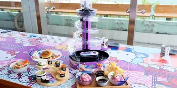 Hello Kitty进驻湾仔水产市场！必食DIY流水面、牛乳雪糕芭菲（有片）
