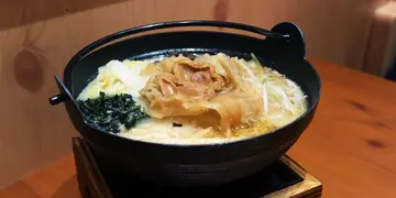 80斤日本黑鲷鱼骨熬煮而成汤底 太安楼新开鲷鱼汤乌冬专门店(有片)