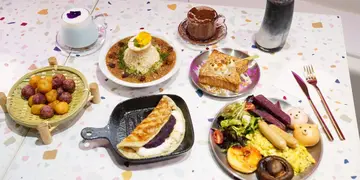尖沙咀新打卡台式Fusion Cafe  熊仔早午餐+麻糬蛋饼+云石拿铁