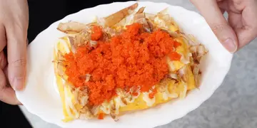 即叫即整芝心玉子烧+香喷喷铁板鱿鱼须  油麻地新开港式小食店