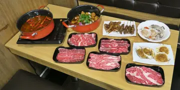 大圍雞煲、串燒、火鍋放題   無限時任食 5款靚牛  $178起易翻本