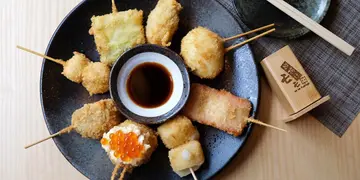 $1試關西風串揚!尖沙咀新開日式串炸專門店 日本直送食材+創意配搭口味
