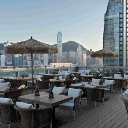 Stunning views of Victoria Harbour