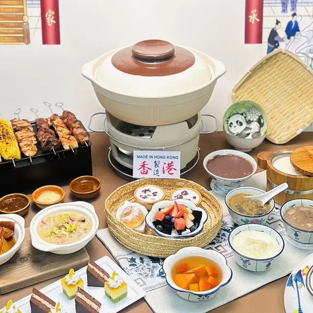 All-you-can-eat in Hotel $128