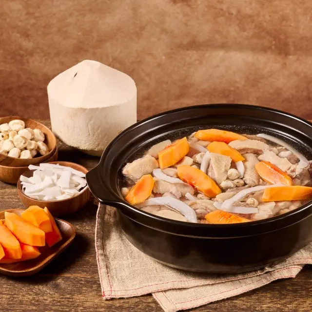 Popular Coconut Chicken Hot Pot in Mong Kok