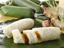 燒香茅蕉葉糯米卷