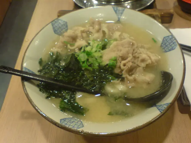 岩海苔牛肉烏冬