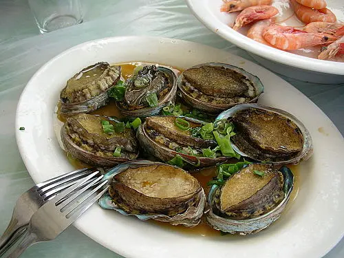 蒸鮑魚