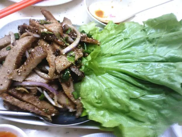 燒豬頸肉太咸了
