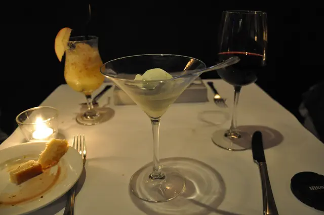 champagne sorbet
