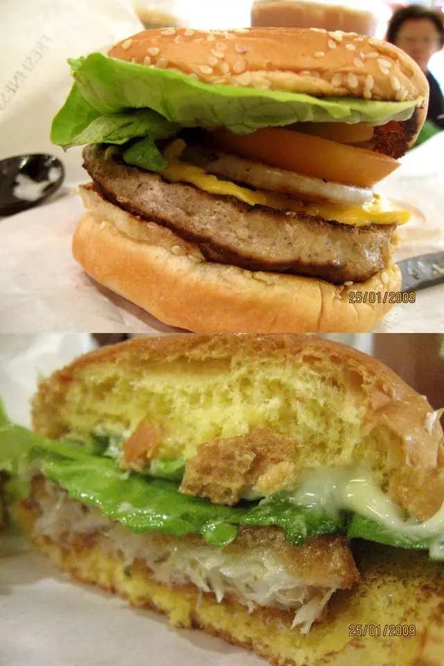 肉汁在,牛味也在,南瓜麵包嚐不到南瓜味道