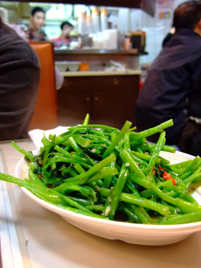 極老椒絲腐乳通菜