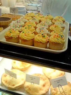 诱人的 cupcakes