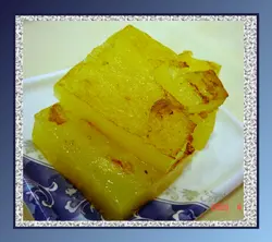 馬蹄糕頗甜