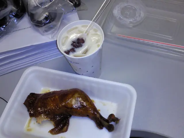 燒雞脾配紅豆冰