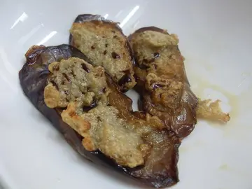 Fried Stuffed Eggplant