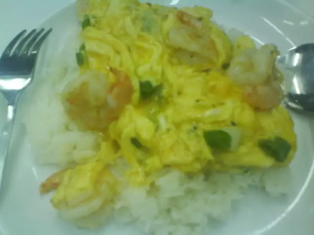 滑蛋蝦仁飯