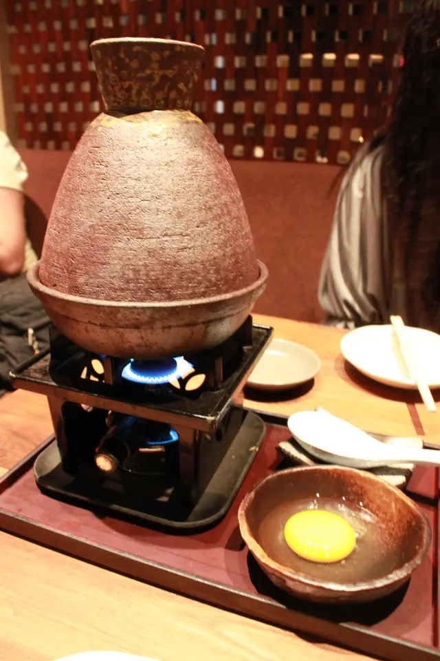 火缽松葉蟹菠菜