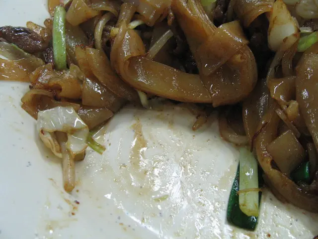 看看碟底，一點油也沒有