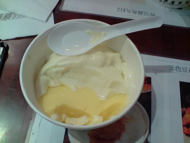 有布甸沉底的豆腐花