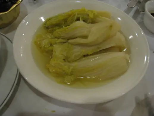 差, 白灼菜..好差! 一大敗筆