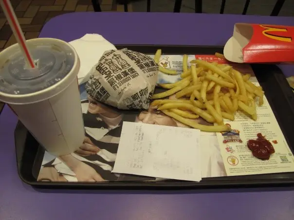 無下次，黑椒漢堡