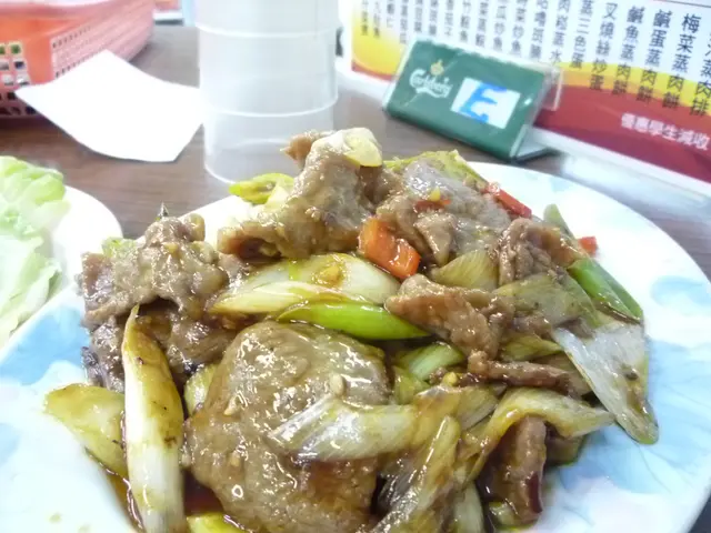 京蔥爆牛肉