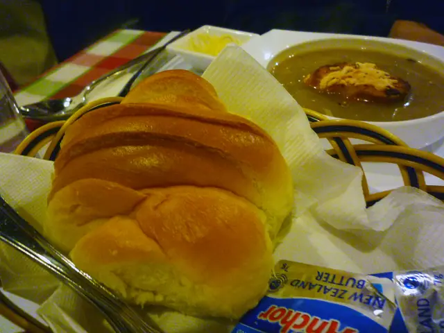 新鮮麵包+洋蔥湯