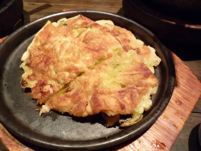 鐵板帶子蝦煎餅