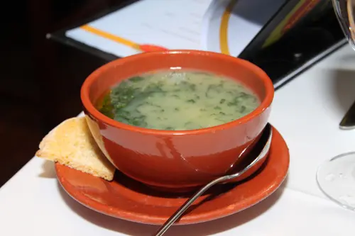 老婆既薯蓉青菜湯