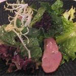 duck breast salad