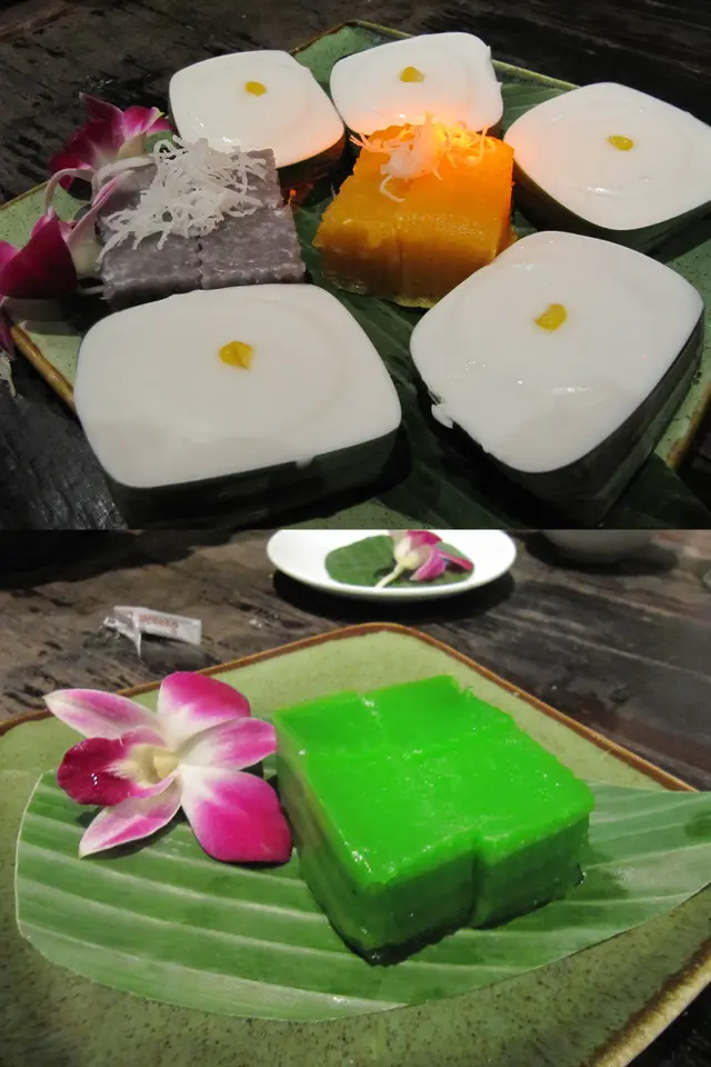 梛汁西米糕 & 椰汁千層糕同芋頭糕